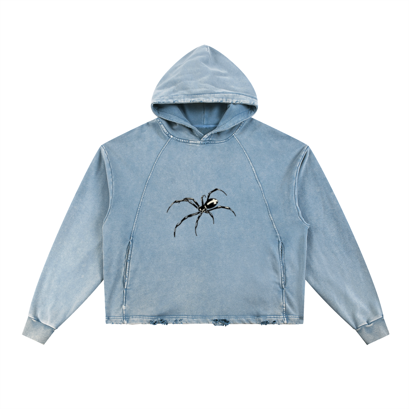 Cross Spider Vintage Washed Hoodie